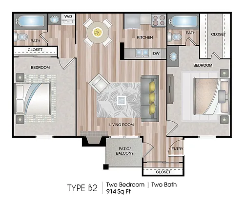Floor plan B2