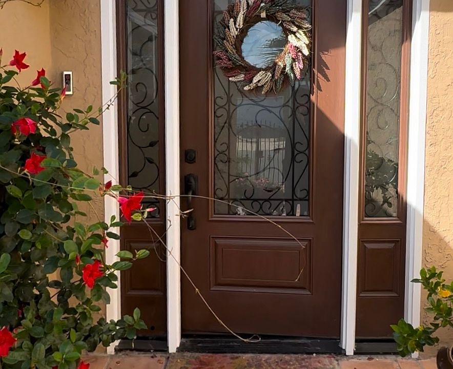 Front door/entrance to house