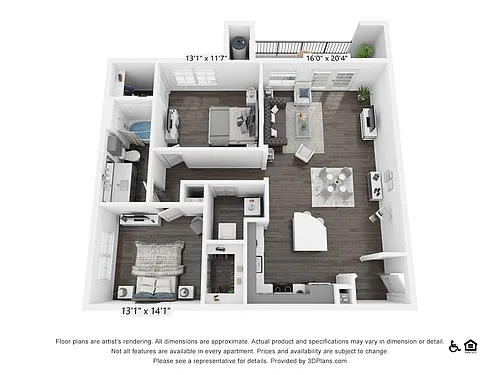 Floor plan B1