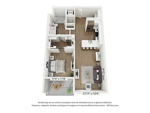 Floor plan A22A