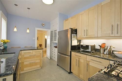 Remodeled kitchen
