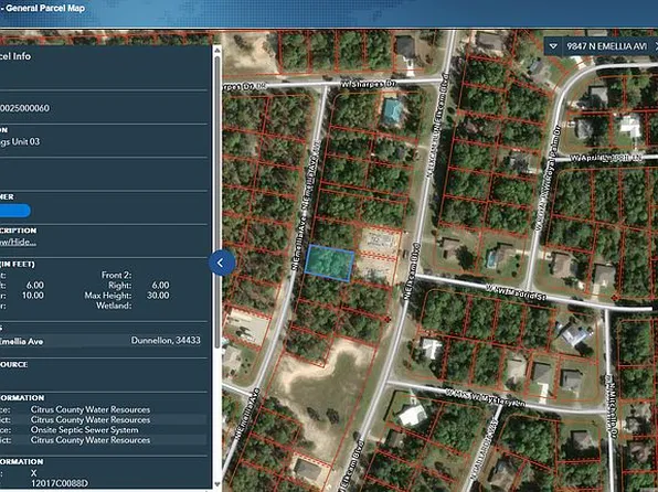 9847 N Emellia Ave, Citrus Springs, FL 34433