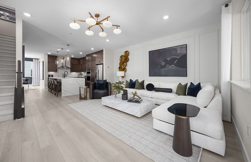 Functional open floorplan