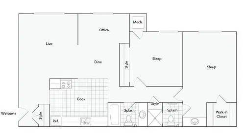 Floor plan Charlotte