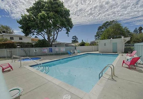Heated pool and spa