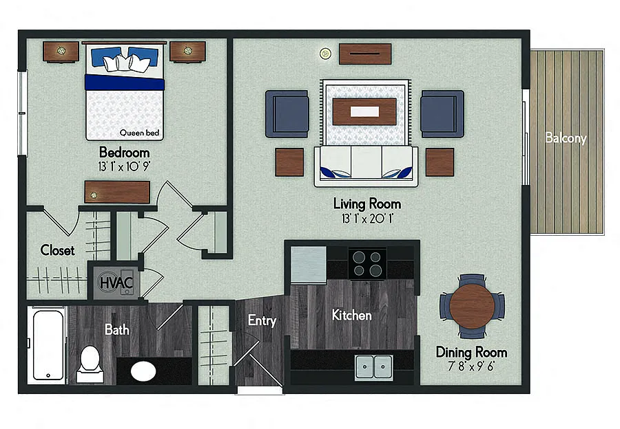 Floor plan Fairfax
