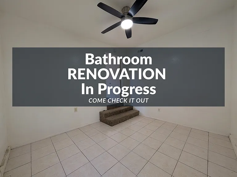 Bathroom 4 (being renovated now)