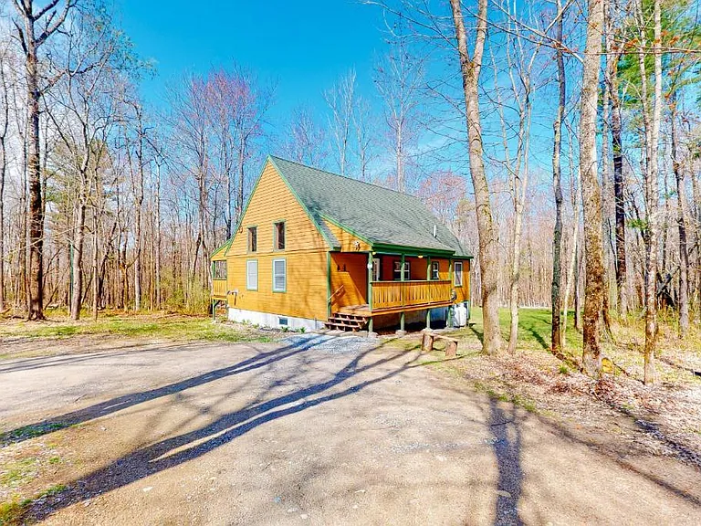 View from driveway