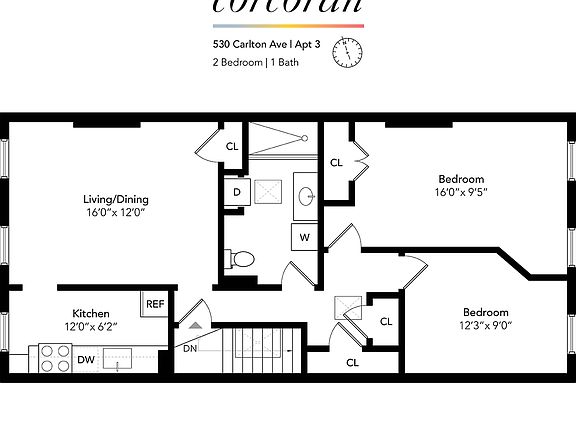 2nd image of 530 Carlton Ave #3
