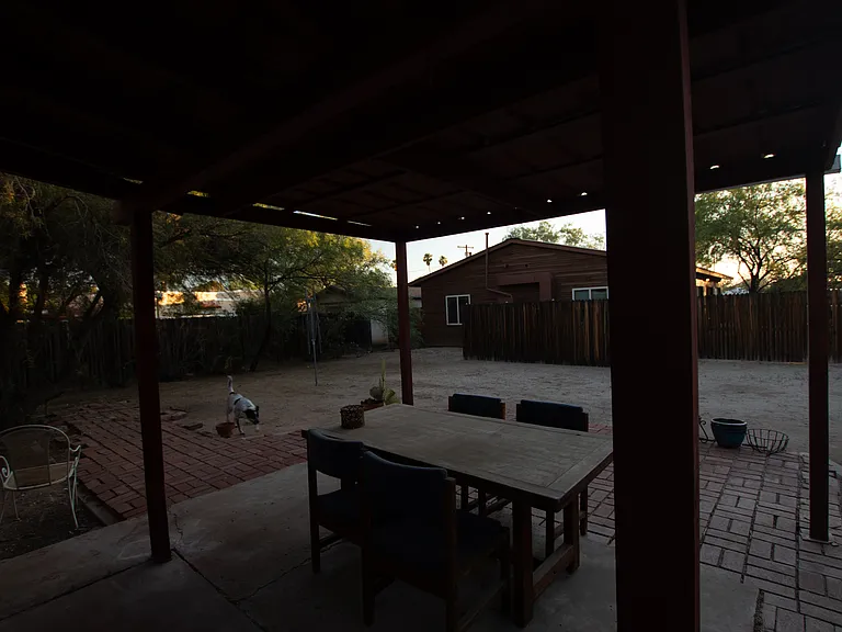Back Patio and Yard