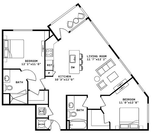 Floor plan Willard