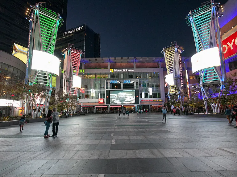LA Live - Microsoft Square