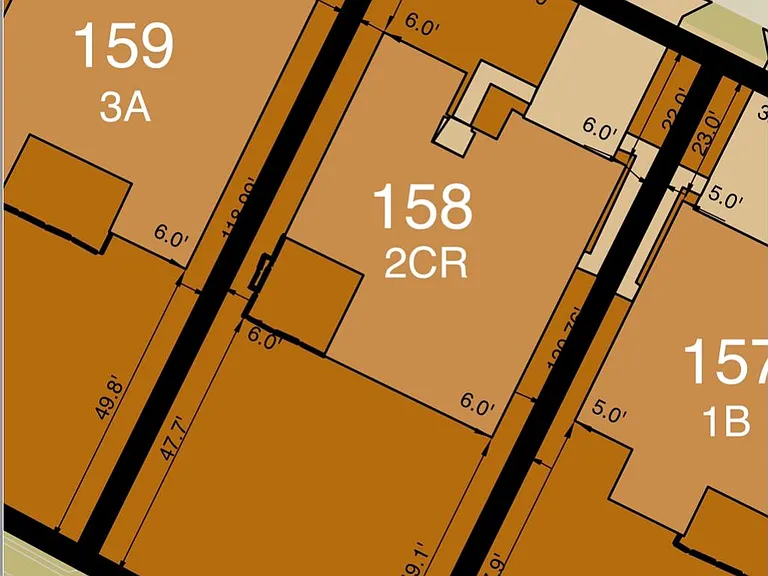 House is on lot 158