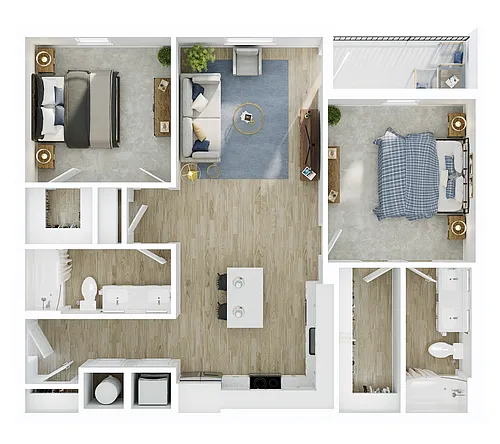 Floor plan B2