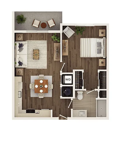 Floor plan Model A