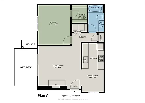 Floor plan Plan A