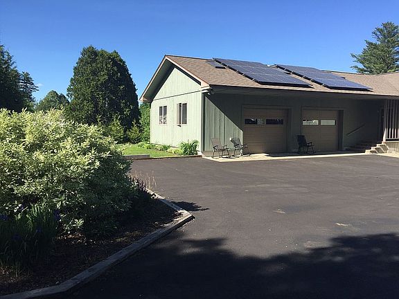 Large parking area