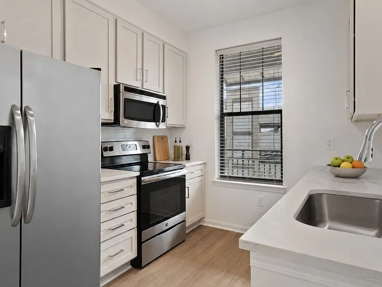 Upgraded kitchens with quartz countertops