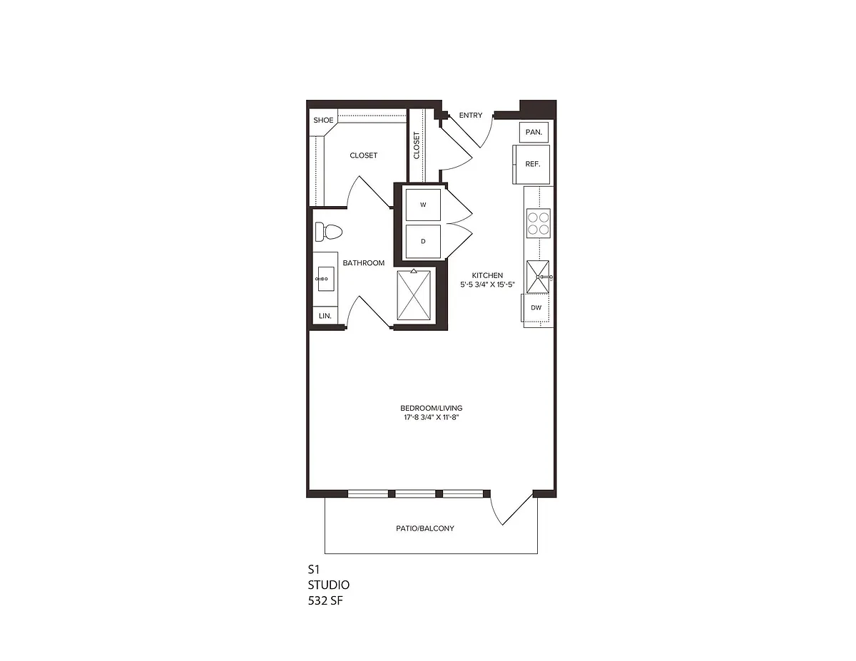 Floor plan S1