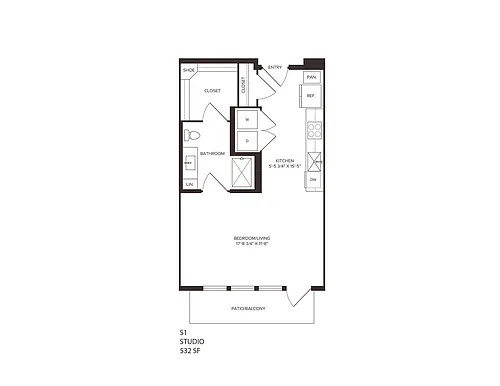 Floor plan S1