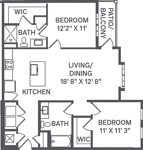 Floor plan Sagebrush