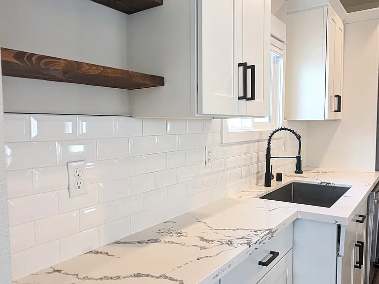 Custom cabinetry with beautiful finishes