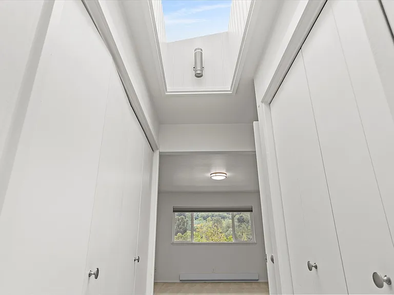 Skylights in both bathrooms