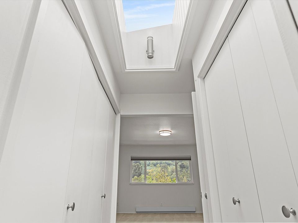 Skylights in both bathrooms