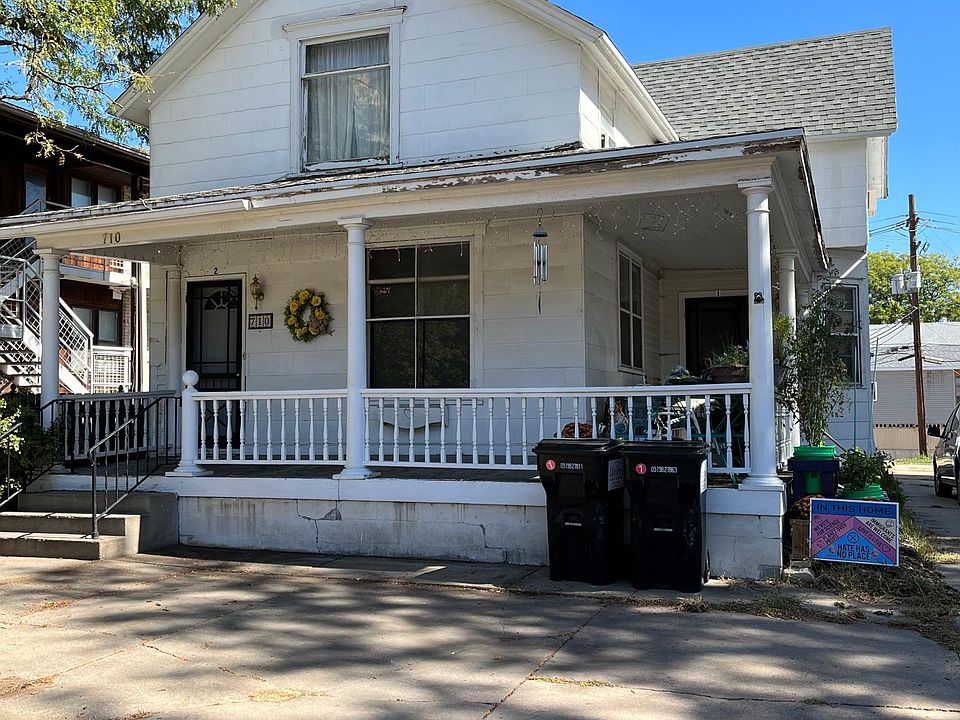 710 S 17th ST. Off street parking space. Entry to unit is left door (#2)