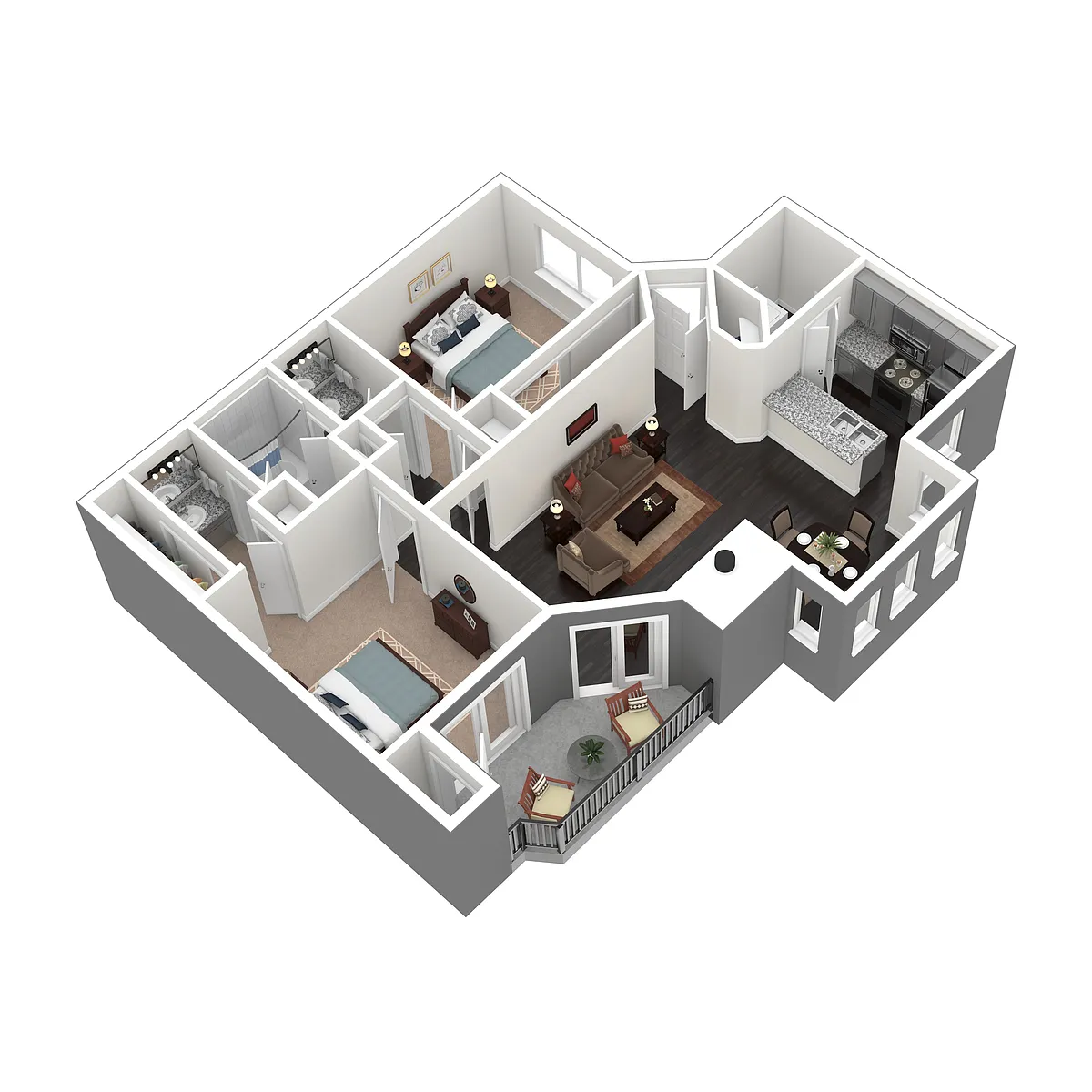Floor plan The McCormick