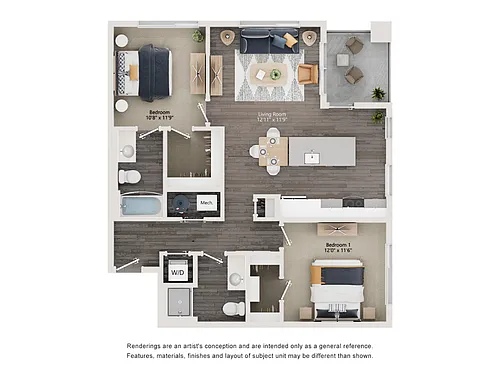 Floor plan B1