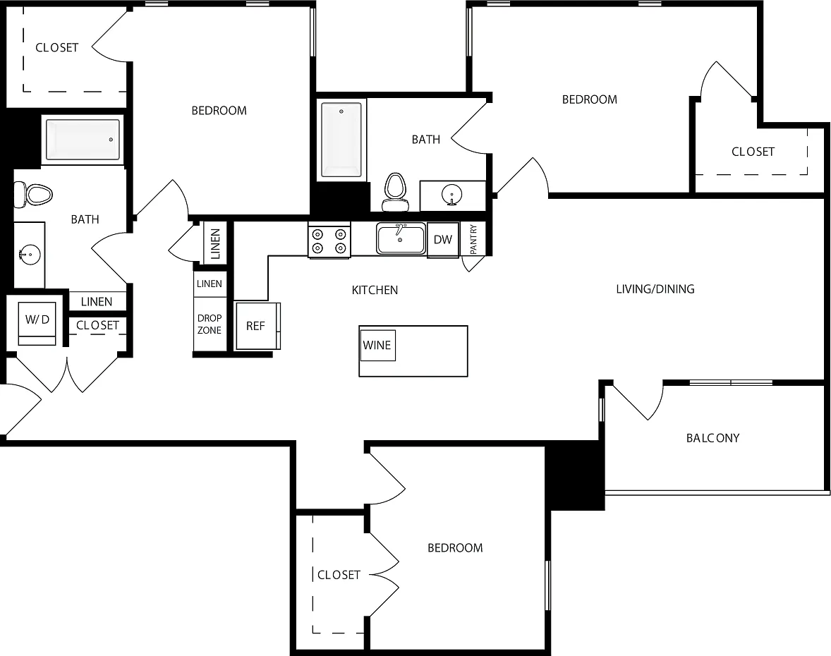 Floor plan C01