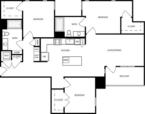 Floor plan C01