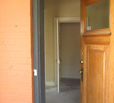 Private entrance, large foyer, and a huge closet