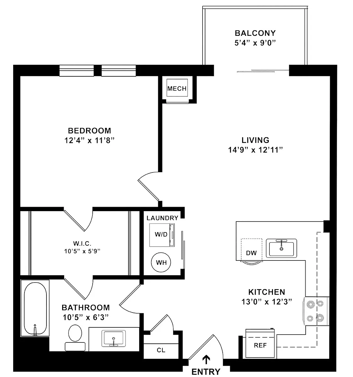 Floor plan A1