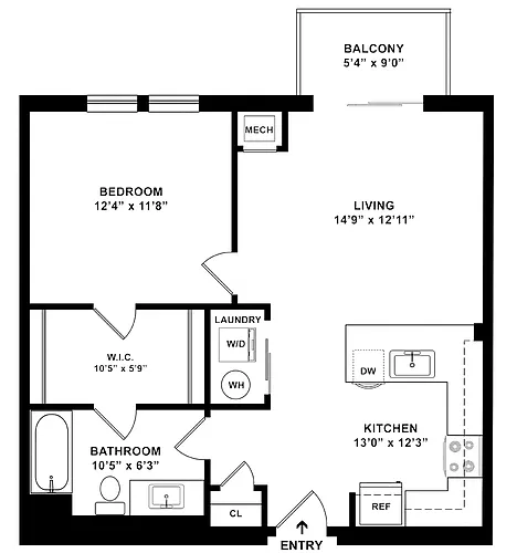 Floor plan A1