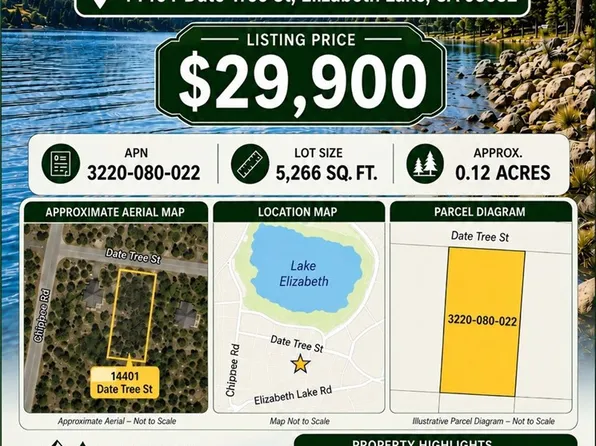 14401 Date Tree St Lot 46, Lake Hughes, CA 93532
