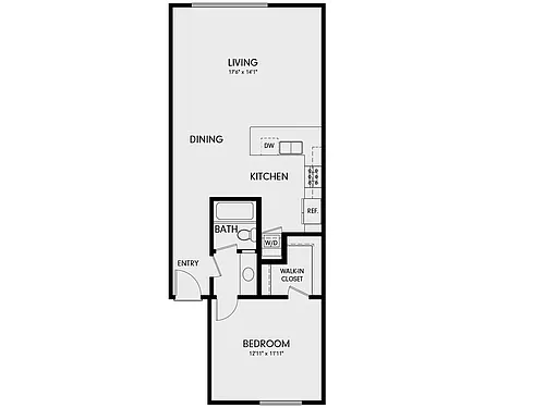 Floor plan 1E1