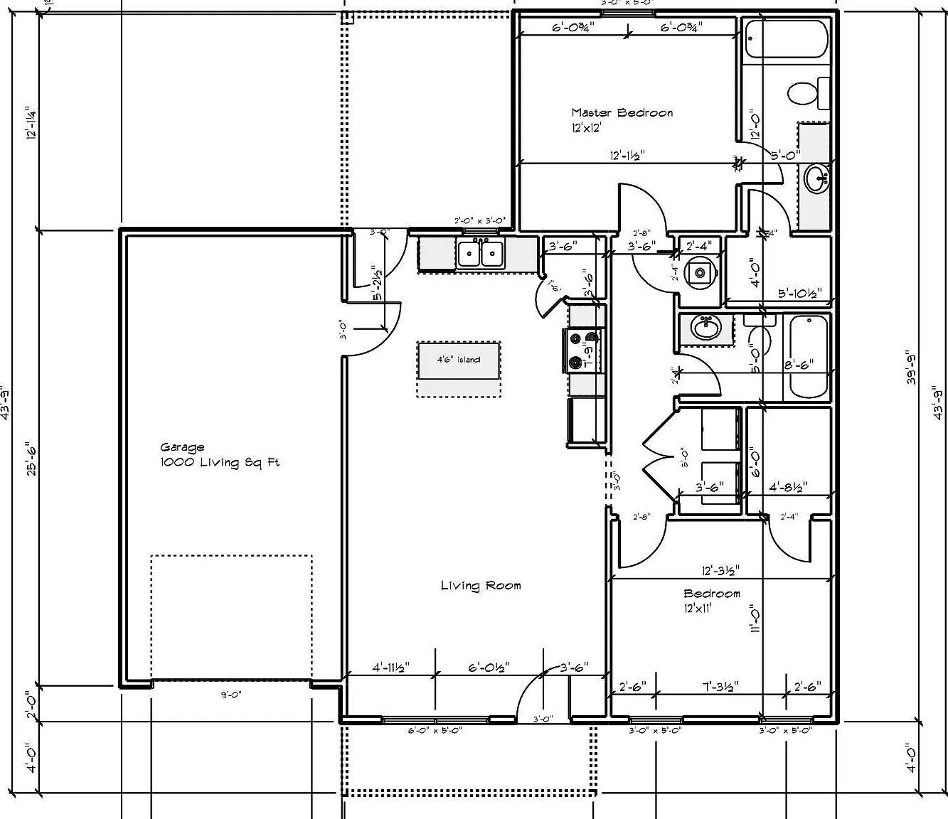 2 bed, 1000 sqft, $1,470 — Photo 2