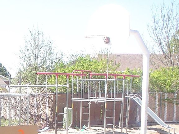 Playground in Back Yard