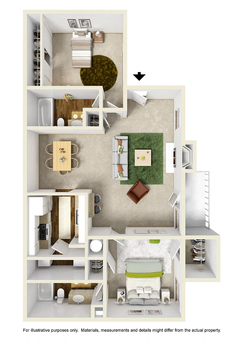 Floor plan The Maple