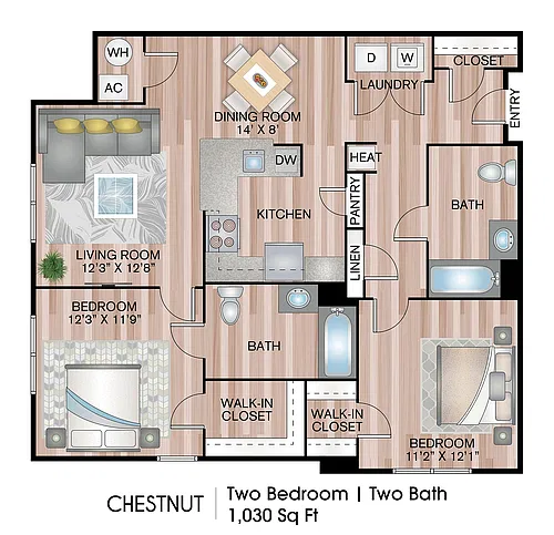 Floor plan Chestnut