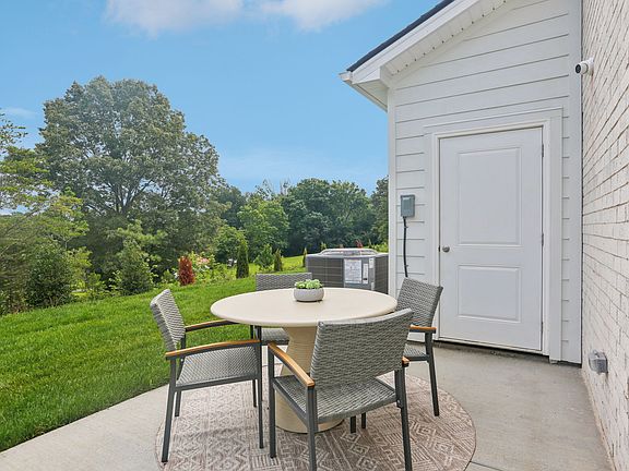 Enjoy summer nights on the spacious back patio.