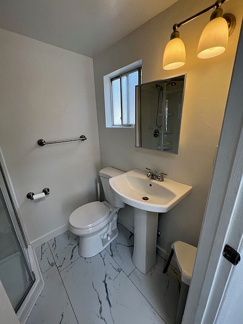 Bathroom, new flooring