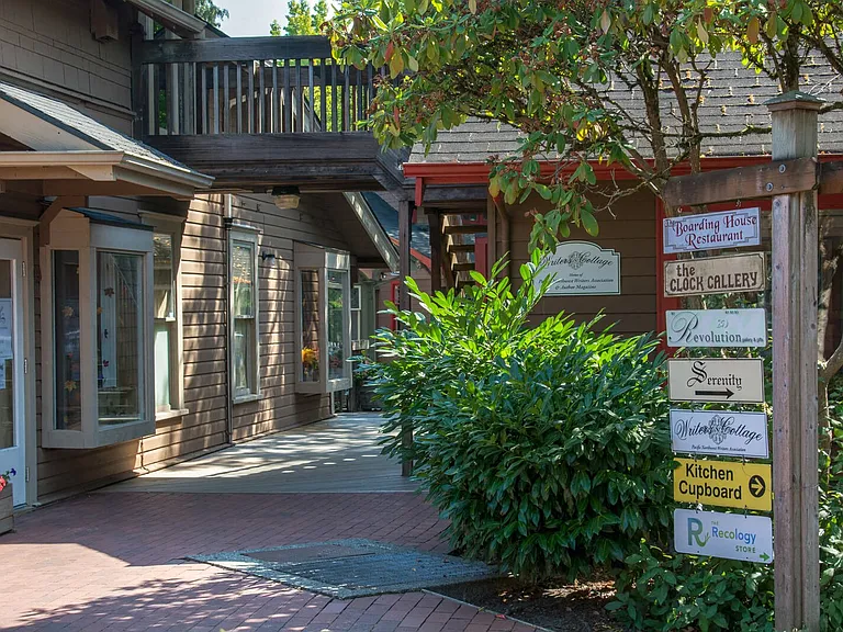 Just 2.5 miles away, Historic Gilman Village features 40 specialty shops.