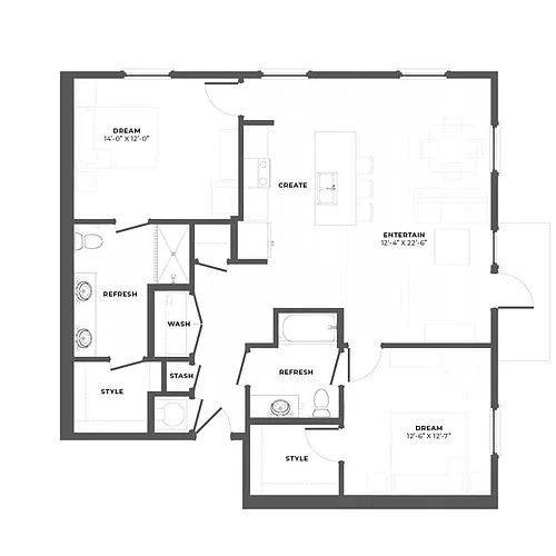 Floor plan B5