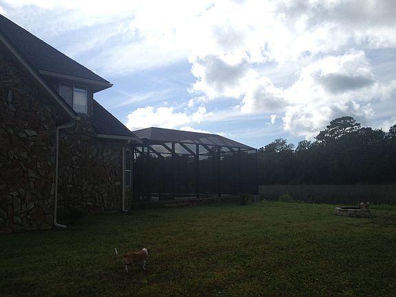 Northeast side of house