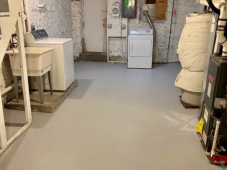 Washer / Dryer located in basement.