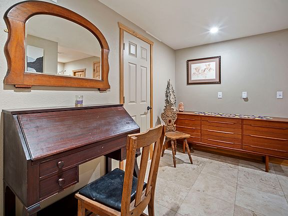 furnished office area.