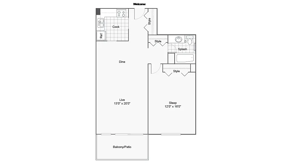 Floor plan Aurora